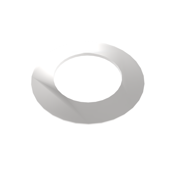 Amba Products Accessory AE-1R-P 1mm Round Spacer Qty of 2 for Antus or Sirio Collections - 0.04 x 1.5 x 1.5 in. - Polished Finish