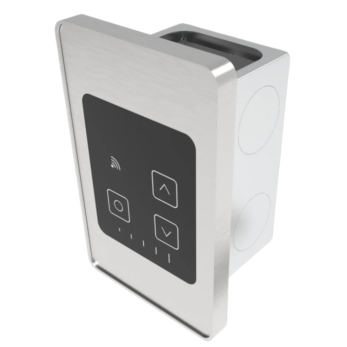 Amba Products ATW-TDHCR-B Remote Touch Digital Heat Controller - 0.5 x 3.375 x 5.25 in. - Brushed Finish