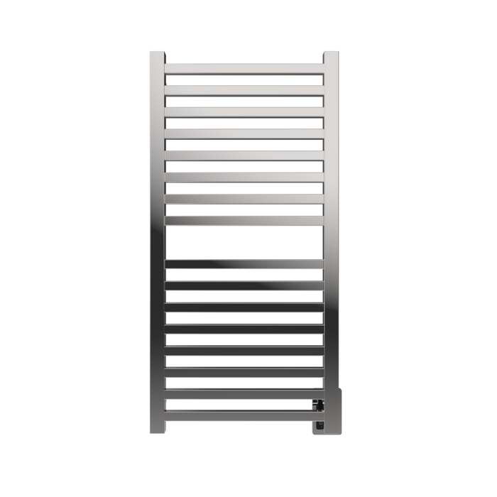 Amba Products Q2142P Quadro 16-Bar Hardwired Towel Warmer - 4.375 x 21.25 x 42.625 in. - Polished Finish
