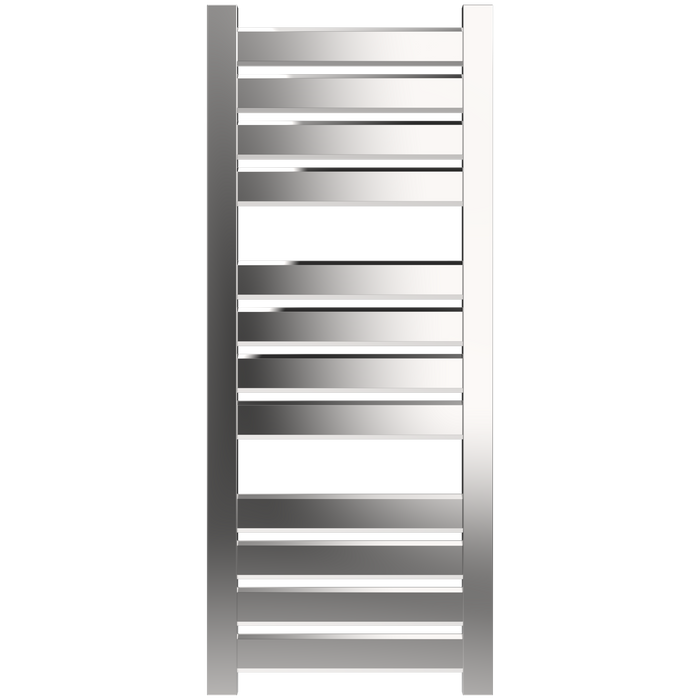 Amba Products V2356P Vega 12-Panel Hardwired Towel Warmer - 3.625 x 23.375 x 58 in. - Polished Finish