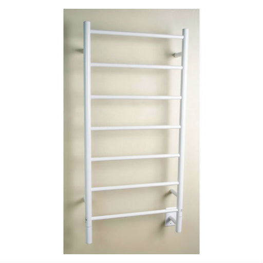 Amba Products Jeeves Collection FSW Model F Straight 6-Bar Hardwired Towel Warmer - 4.5 x 21.25 x 41.75 in. - White Finish