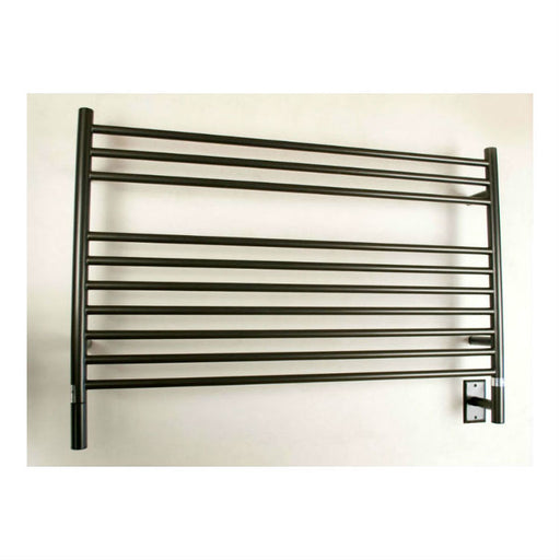 Amba Products Jeeves Collection LSO Model L Straight 10-Bar Hardwired Towel Warmer - 4.5 x 40.25 x 27.75 in. - Oil Rubbed Bronze Finish