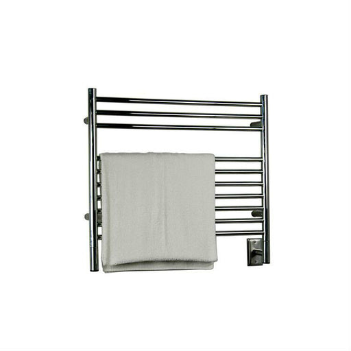 Amba Products Jeeves Collection KSB Model K Straight 10-Bar Hardwired Towel Warmer - 4.5 x 30.25 x 27.75 in. - Brushed Finish