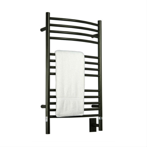Amba Products Jeeves Collection CCO Model C Curved 13-Bar Hardwired Towel Warmer - 6.5 x 21.25 x 36.75 in. - Oil Rubbed Bronze Finish