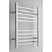 Amba Products RSWH-P Radiant 10-Bar Square Hardwired + Plug-in Combo Towel Warmer - 4.75 x 24.5 x 31.5 in. - Polished Finish