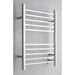 Amba Products Radiant Collection RSWH-P Square Hardwired 10-Bar Towel Warmer - 4.75 x 24.375 x 31.5 in. - Polished Finish