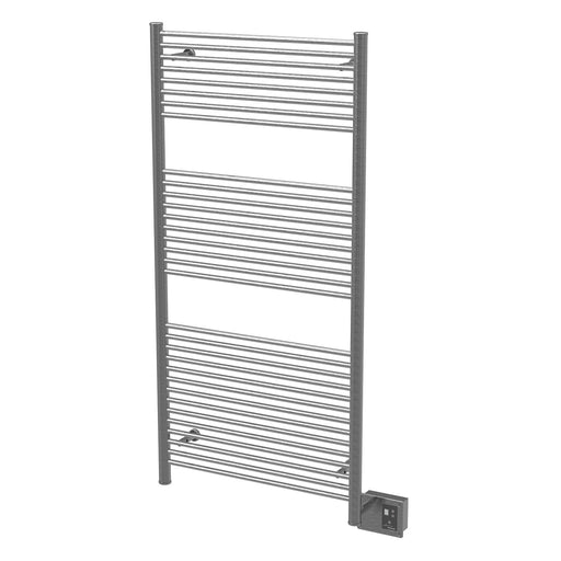 Amba Products Antus Collection A2856B 32-Bar Hardwired Towel Warmer - 4.375 x 31.5 x 58.375 in. - Brushed Finish