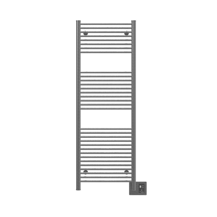 Amba Products Antus Collection A2056B 32-Bar Hardwired Towel Warmer - 4.375 x 23.625 x 58.375 in. - Brushed Finish