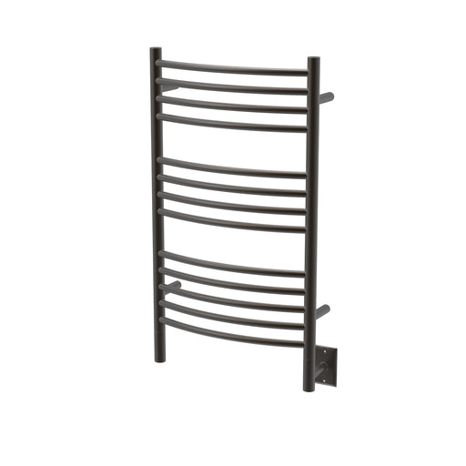 Amba Products Jeeves Collection CCO Model C Curved 13-Bar Hardwired Towel Warmer - 6.5 x 21.25 x 36.75 in. - Oil Rubbed Bronze Finish