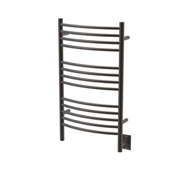 Amba Products Jeeves Collection CCO Model C Curved 13-Bar Hardwired Towel Warmer - 6.5 x 21.25 x 36.75 in. - Oil Rubbed Bronze Finish