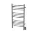 Amba Products Jeeves Collection CCB Model C Curved 13-Bar Hardwired Towel Warmer - 6.5 x 21.25 x 36.75 in. - Brushed Finish
