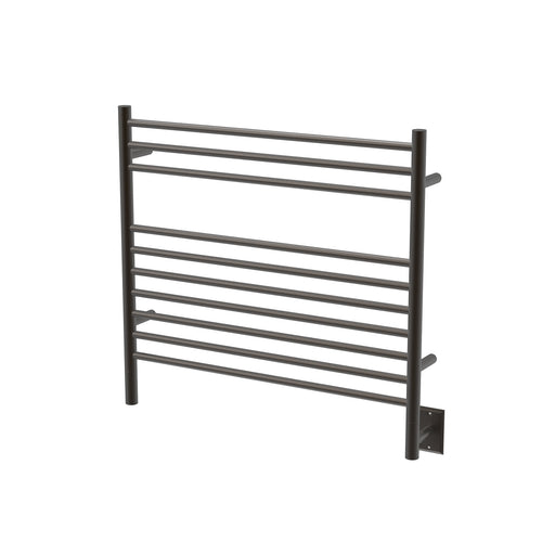 Amba Products Jeeves Collection KSO Model K Straight 10-Bar Hardwired Towel Warmer - 4.5 x 30.25 x 27.75 in. - Oil Rubbed Bronze Finish