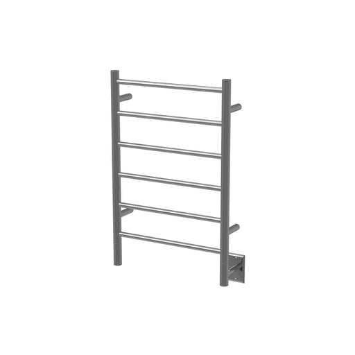 Amba Products Jeeves Collection JSB Model J Straight 6-Bar Hardwired Towel Warmer - 4.5 x 21.25 x 31.75 in. - Brushed Finish