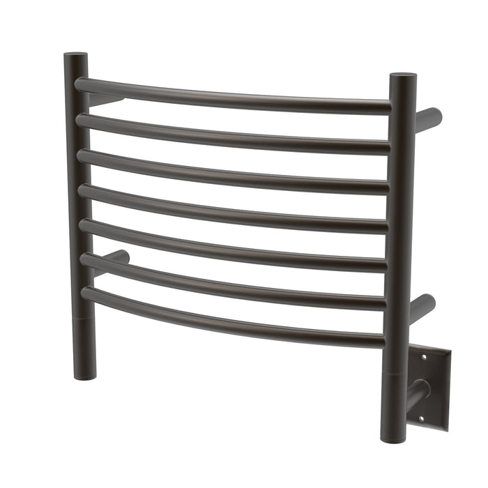 Amba Products Jeeves Collection HCO Model H Curved 7-Bar Hardwired Towel Warmer - 6.5 x 21.25 x 18.75 in. - Oil Rubbed Bronze Finish