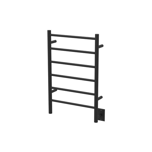 Amba Products Jeeves Collection JSMB Model J Straight 6-Bar Hardwired Towel Warmer - 4.5 x 21.25 x 31.75 in. - Matte Black Finish