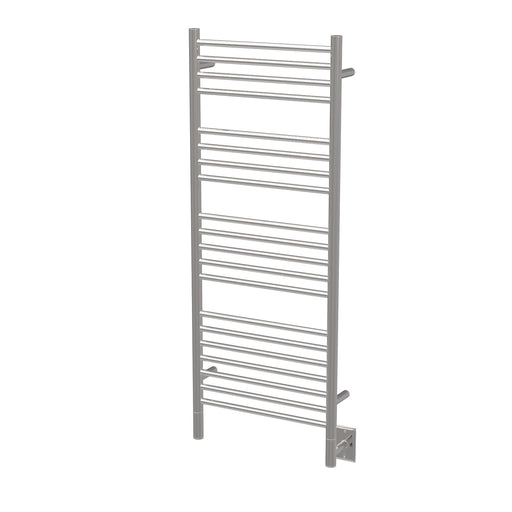 Amba Products Jeeves Collection DSP Model D Straight 20-Bar Hardwired Towel Warmer - 4.5 x 21.25 x 53.5 in. - Polished Finish