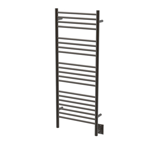 Amba Products Jeeves Collection DSO Model D Straight 20-Bar Hardwired Towel Warmer - 4.5 x 21.25 x 53.5 in. - Oil Rubbed Bronze Finish