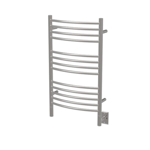 Amba Products Jeeves Collection CCP Model C Curved 13-Bar Hardwired Towel Warmer - 6.5 x 21.25 x 36.75 in. - Polished Finish