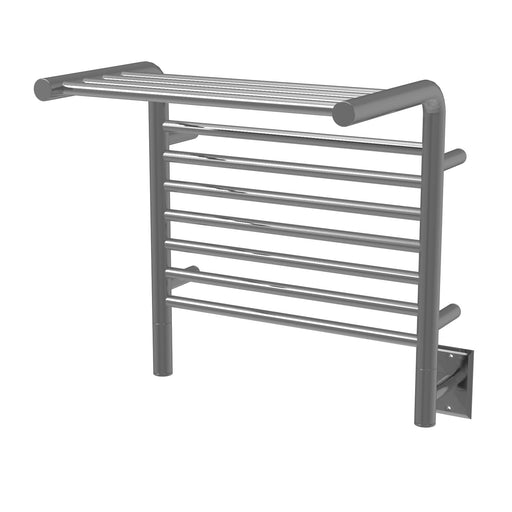 Amba Products Jeeves Collection MSB Model M Shelf 11-Bar Hardwired Towel Warmer - 15.25 x 21.25 x 22.75 in. - Brushed Finish