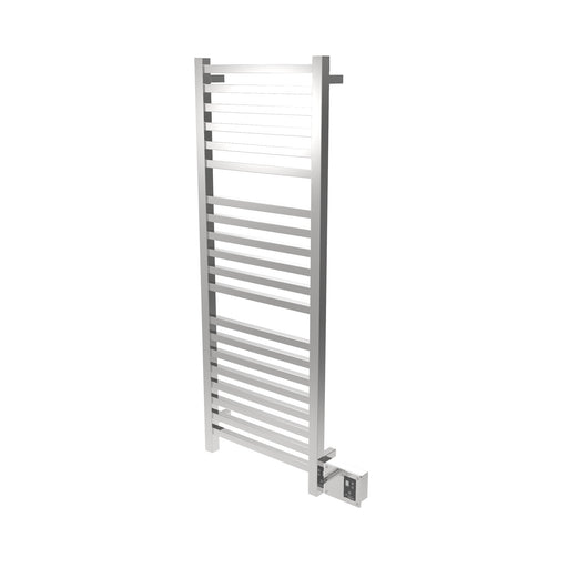Amba Products Quadro Collection Q2054P 20-Bar Hardwired Towel Warmer - 4.125 x 24.375 x 56.625 in. - Polished Finish