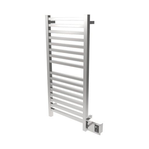Amba Products Quadro Collection Q2042P 16-Bar Hardwired Towel Warmer - 4.125 x 24.375 x 44.75 in. - Polished Finish