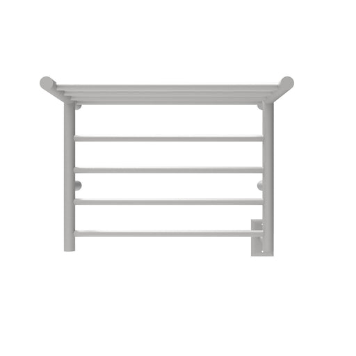 Amba Products Radiant Collection RSH-B Shelf 8-Bar Hardwired Towel Warmer - 14 x 24.375 x 19.125 in. - Brushed Finish