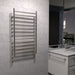 Amba Products Radiant Collection RWHL-SB Hardwired Large Straight 12-Bar Hardwired Towel Warmer - 4.75 x 24.375 x 43 in. - Brushed Finish