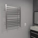 Amba Products Radiant Collection RSWP-B Square Plug-In 10-Bar Towel Warmer - 4.75 x 23.625 x 31.5 in. - Brushed Finish