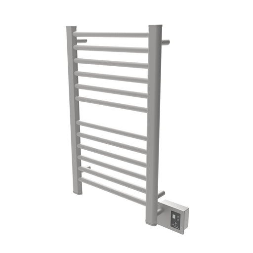 Amba Products Sirio Collection S2133B 12-Bar Hardwired Towel Warmer - 4 x 24.625 x 35.125 in. - Brushed Finish