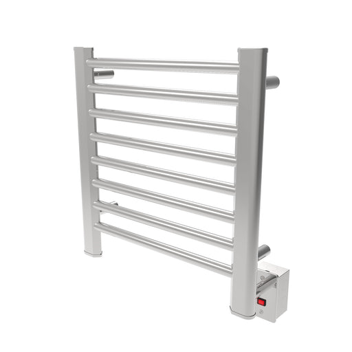 Amba Products Sirio Collection S2121P 8-Bar Hardwired Towel Warmer - 4 x 21.75 x 23.5 in. - Polished Finish