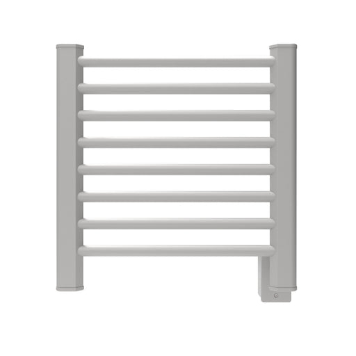 Amba Products Sirio Collection S2121B 8-Bar Hardwired Towel Warmer - 4 x 21.75 x 23.5 in. - Brushed Finish