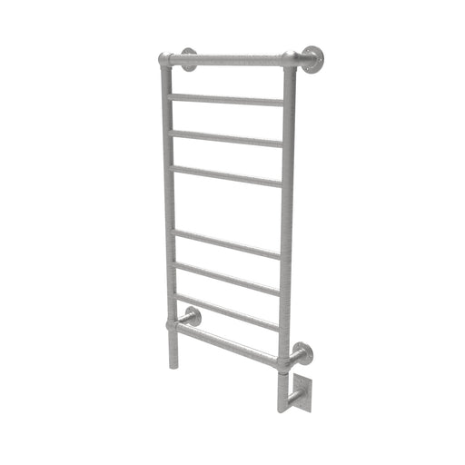 Amba Products Traditional Collection T-2040BN 8-Bar Hardwired Towel Warmer - 5.375 x 21 x 43.125 in. - Brushed Nickel Finish