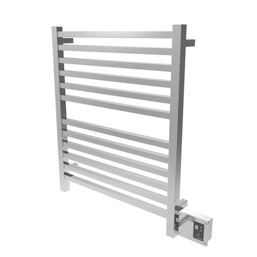 Amba Products Quadro Collection Q2833P 12-Bar Hardwired Towel Warmer - 4.125 x 32.25 x 35.375 in. - Polished Finish