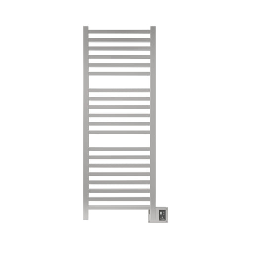 Amba Products Quadro Collection Q2054P 20-Bar Hardwired Towel Warmer - 4.125 x 24.375 x 56.625 in. - Polished Finish