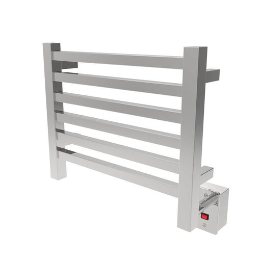 Amba Products Quadro Collection Q2016P 6-Bar Hardwired Towel Warmer - 4.125 x 21.125 x 18.875 in. - Polished Finish