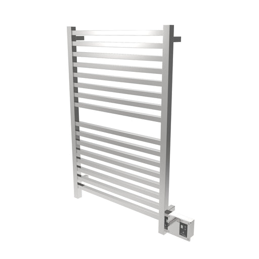 Amba Products Quadro Collection Q2842P 16-Bar Hardwired Towel Warmer - 4.125 x 32.25 x 44.75 in. - Polished Finish