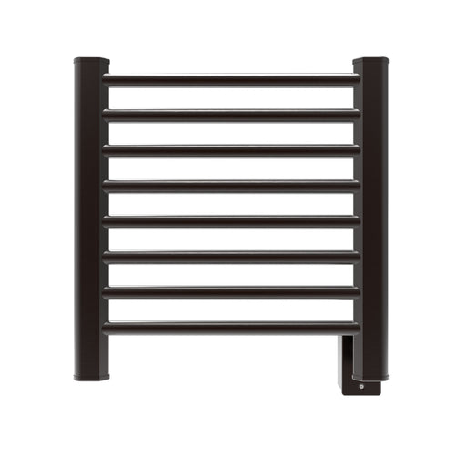 Amba Products Sirio Collection S2121O 8-Bar Hardwired Towel Warmer - 4 x 21.75 x 23.5 in. - Oil Rubbed Bronze Finish