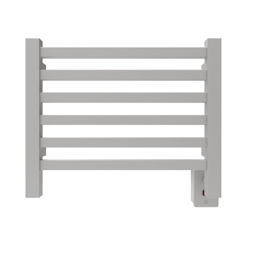 Amba Products Quadro Collection Q2016B 6-Bar Hardwired Towel Warmer - 4.125 x 21.125 x 18.875 in. - Brushed Finish