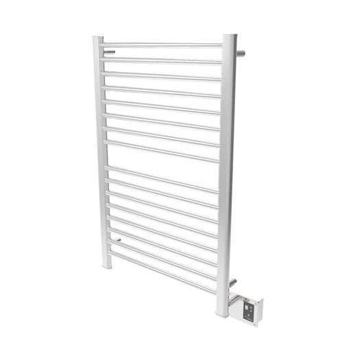 Amba Products Sirio Collection S2942P 16-Bar Hardwired Towel Warmer - 4 x 32.5 x 44.625 in. - Polished Finish