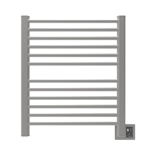 Amba Products Sirio Collection S2933B 12-Bar Hardwired Towel Warmer - 4 x 32.5 x 35.125 in. - Brushed Finish