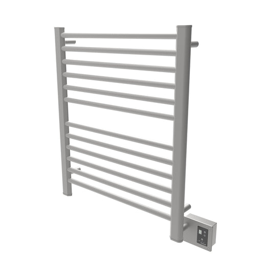 Amba Products Sirio Collection S2933B 12-Bar Hardwired Towel Warmer - 4 x 32.5 x 35.125 in. - Brushed Finish