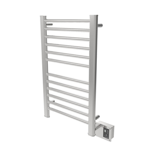 Amba Products Sirio Collection S2133P 12-Bar Hardwired Towel Warmer - 4 x 24.625 x 35.125 in. - Polished Finish
