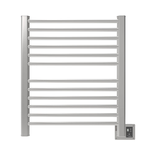 Amba Products Sirio Collection S2933P 12-Bar Hardwired Towel Warmer - 4 x 32.5 x 35.125 in. - Polished Finish