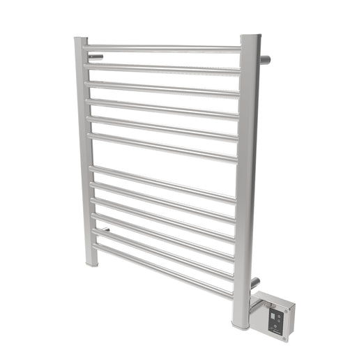 Amba Products Sirio Collection S2933P 12-Bar Hardwired Towel Warmer - 4 x 32.5 x 35.125 in. - Polished Finish