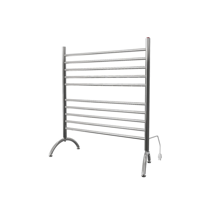 Amba Products Solo Collection SAFSP-33 Freestanding 33-Inch Wide Towel Warmer - 15 x 32.5 x 38 in. - Polished Finish
