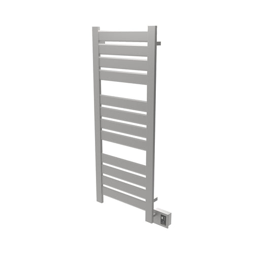Amba Products Vega Collection V2356B 12-Bar Hardwired Towel Warmer - 3.625 x 26.25 x 57.75 in. - Brushed Finish