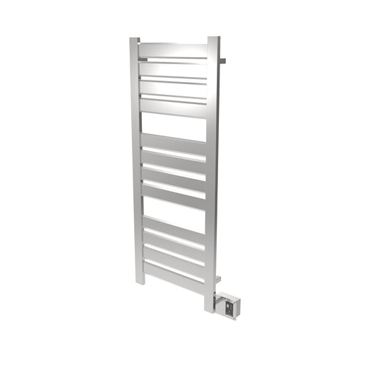 Amba Products Vega Collection V2356P 12-Bar Hardwired Towel Warmer - 3.625 x 26.25 x 57.75 in. - Polished Finish
