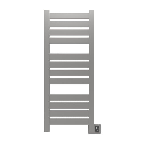 Amba Products Vega Collection V2356B 12-Bar Hardwired Towel Warmer - 3.625 x 26.25 x 57.75 in. - Brushed Finish