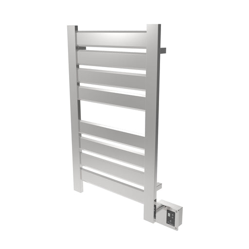 Amba Products Vega Collection V2338P 8-Bar Hardwired Towel Warmer - 3.625 x 26.25 x 39 in. - Polished Finish
