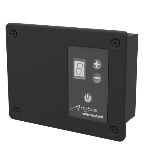 Amba Products Controllers ATW-DHCR-MB Remote Digital Heat Controller - Matte Black Finish